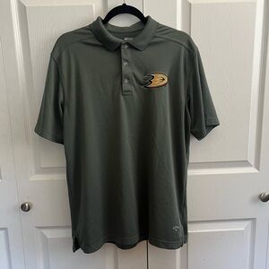 Callaway Anaheim Ducks Hockey Gray Polo Medium